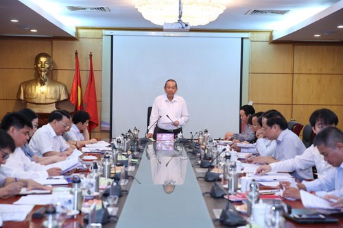 Kiểm tra việc thực hiện Nghị quyết Trung ương 4 và Chỉ thị 05 tại Bộ TN&MT - ảnh 1